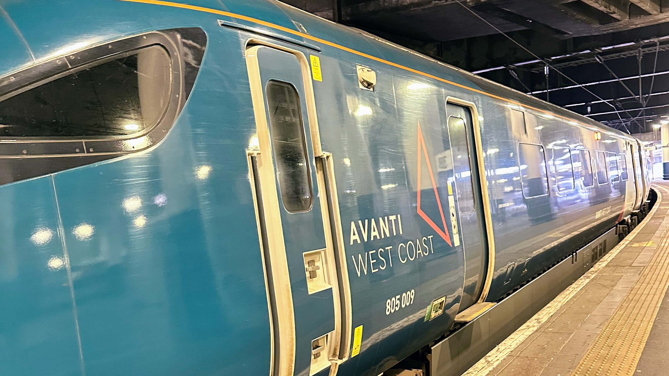 Avanti West Coast from Euston